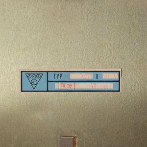 Orologio industriale Pragotron C301, Cecoslovacchia 1988