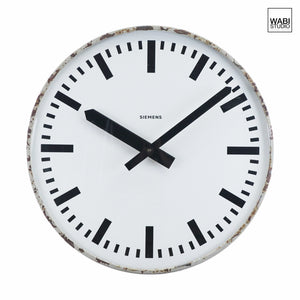 Siemens Industrial Clock - Wabi Studio